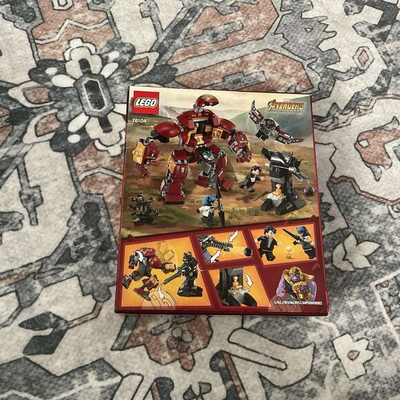 NISB LEGO 76104 HULKBUSTER SMASH-UP Set Avengers Infinity Wars MARVEL Retired - Picture 2 of 6